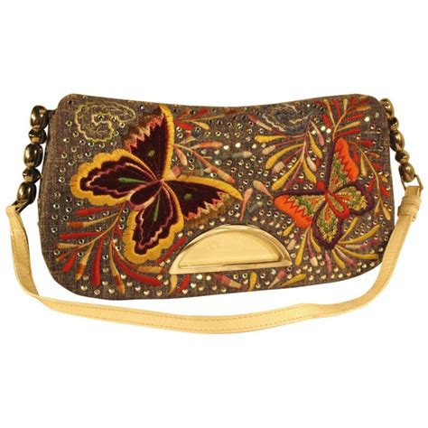 dior vintage purse|christian dior vintage butterfly purse.